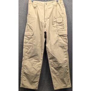 5.11 TACTICAL Mens Pants - Beige, Taclite Pro Lightweight Performance, 32x32